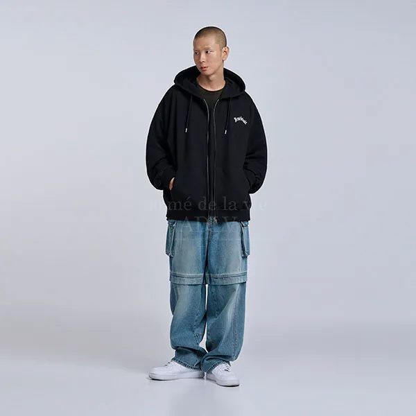 Áo Khoác Acmé De La Vie ADLV Gold Chain Bear Doll Màu Đen
