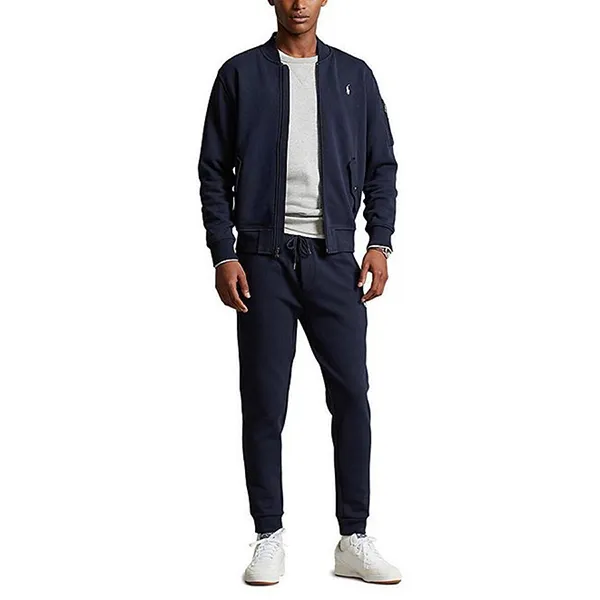 Áo Khoác Bomber Nam Ralph Lauren Double-Knit Bomber 1521003 Màu Navy Size XS - Thời trang - Vua Hàng Hiệu