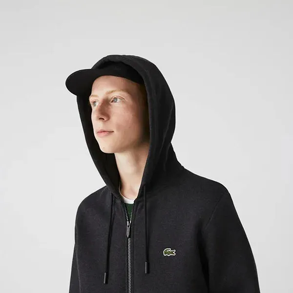 Áo Khoác Nam Lacoste SH9626 EL6 Màu Đen Size 2