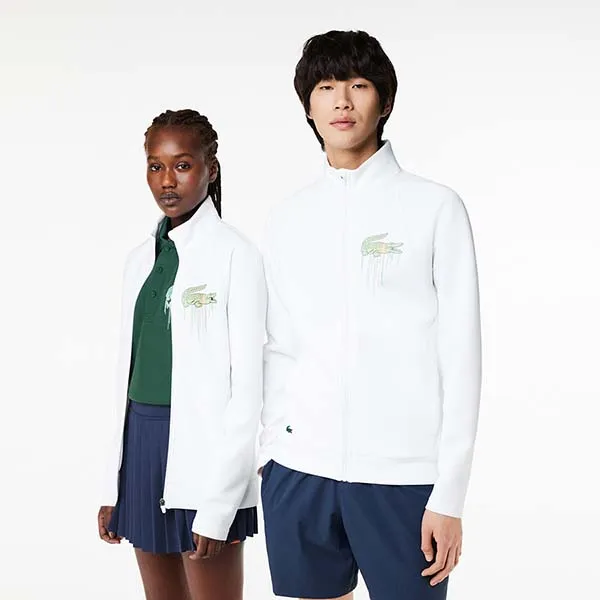 Áo Khoác Lacoste Sport Miami Open Edition Sweatshirt SH0224 - 001 Màu Trắng Size XS - Thời trang - Vua Hàng Hiệu