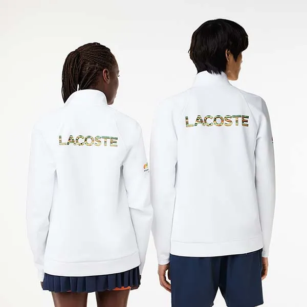 Áo Khoác Lacoste Sport Miami Open Edition Sweatshirt SH0224 - 001 Màu Trắng Size XS - Thời trang - Vua Hàng Hiệu