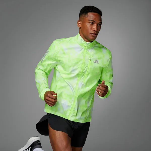Áo Khoác Nam Adidas OTR JKT AOP IL4797 Màu Xanh Trắng Size S