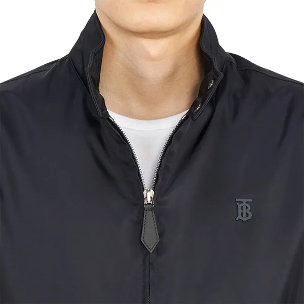Áo Khoác Nam Burberry Black With TB Logo Embroidered 8051019 Màu Đen Size 46 - Thời trang - Vua Hàng Hiệu