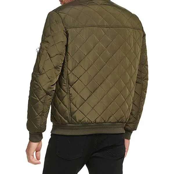 Áo Khoác Nam Calvin Klein CK Jacket CM008986 - OVN Màu Xanh Olive Size S - Thời trang - Vua Hàng Hiệu