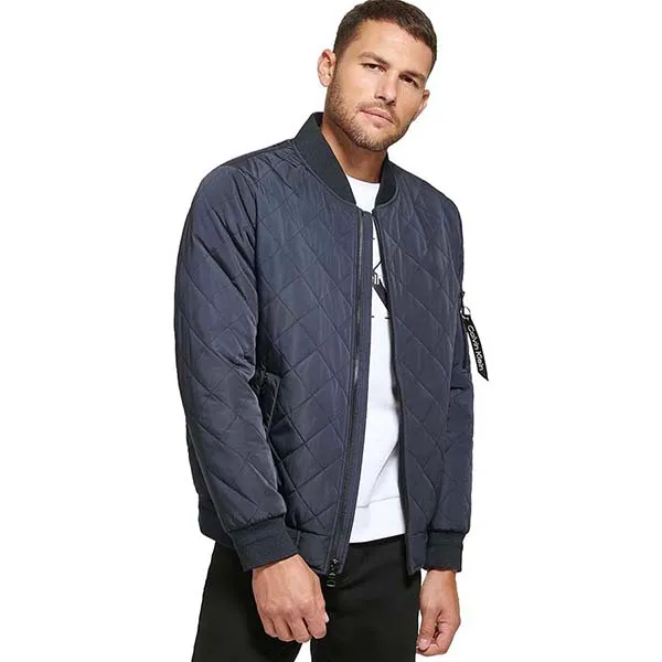 Áo Khoác Nam Calvin Klein CK Men's Flight Jacket Màu Xanh Navy Size S - Thời trang - Vua Hàng Hiệu