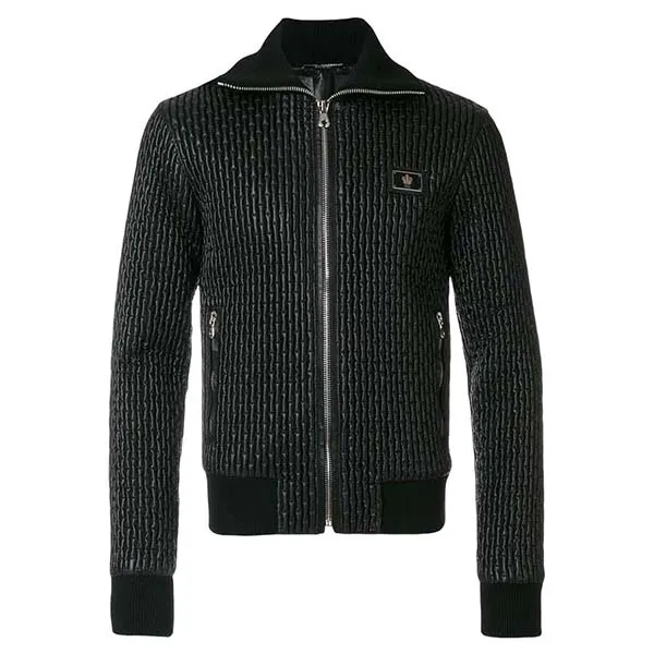Áo Khoác Nam Dolce & Gabbana D&G Logo G9IS8T Màu Đen Size 48