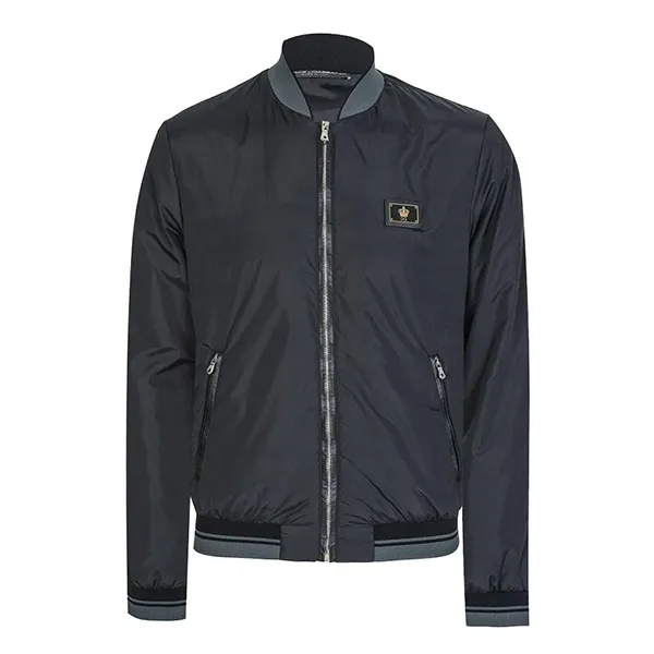Áo Khoác Nam Dolce & Gabbana D&G Quilted Bomber Màu Đen Size 48 - Thời trang - Vua Hàng Hiệu