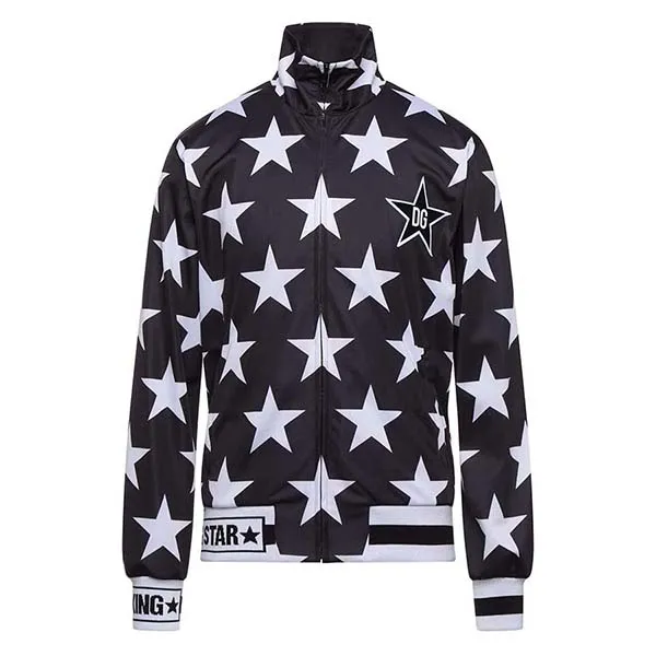 Áo Khoác Nam Dolce & Gabbana D&G Star Jacket G9QF5Z Màu Xanh Trắng Size 50 - Thời trang - Vua Hàng Hiệu