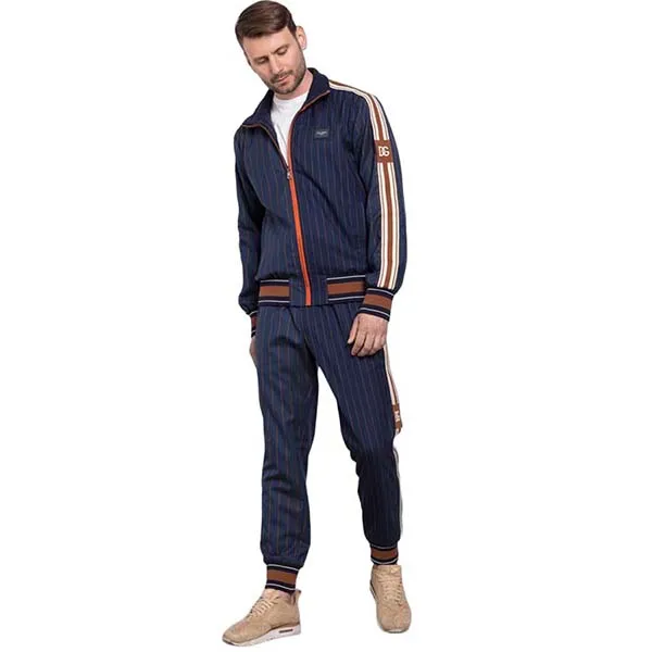 Áo Khoác Nam Dolce & Gabbana D&G Striped Bomber Jacket With Stripes G9WY2T Phối Màu Size 44 - Thời trang - Vua Hàng Hiệu