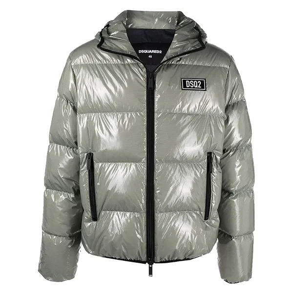 Áo Khoác Nam Dsquared2 Pale Green Padded Jacket Màu Xanh - Thời trang - Vua Hàng Hiệu