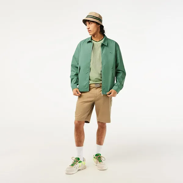 Áo Khoác Nam Lacoste BH2591 - KX5 Màu Xanh Green Size 48
