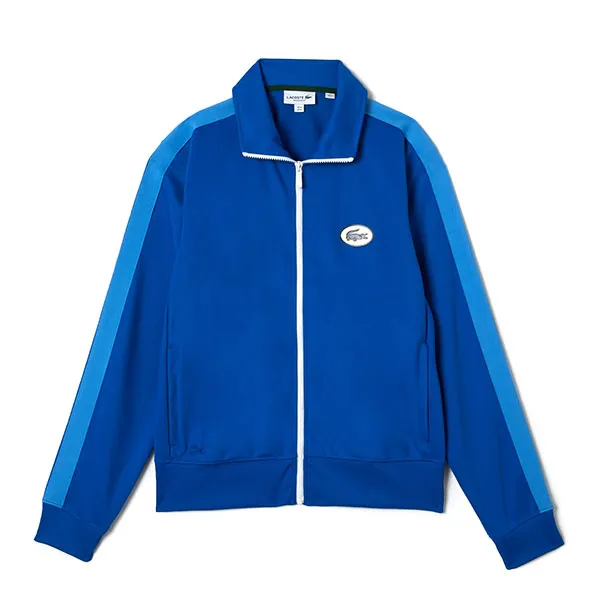 Áo Khoác Nỉ Nam Lacoste Blue Jacket SH9664 - K1Q Màu Xanh Dương Size 4