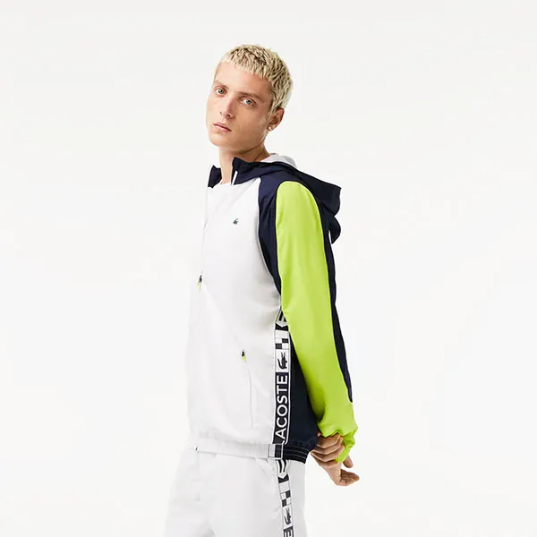 Áo Khoác Nam Lacoste Men's Sport Colorblock Tennis Jacket BH9272-51-6F5 Phối Màu - Thời trang - Vua Hàng Hiệu