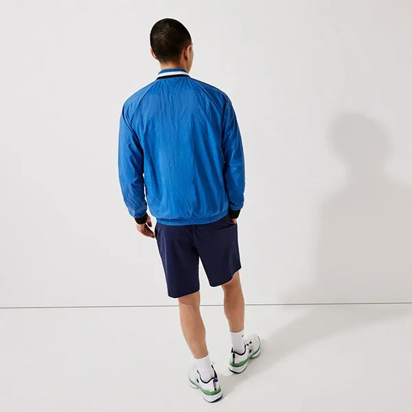 Áo Khoác Nam Lacoste Sport Water-Resistant Teddy Jacket BH0846 CRR Màu Xanh Dương Size 46 - Thời trang - Vua Hàng Hiệu