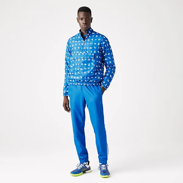 Áo Khoác Nam Lacoste Sport Reversible Water-Repellent Tennis Jacket BH9245 SBM Màu Xanh Đen (Mặc Hai Mặt) - Thời trang - Vua Hàng Hiệu