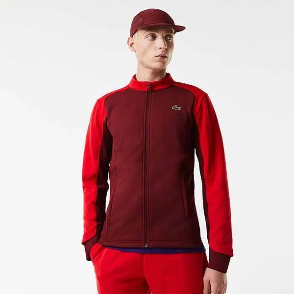 Áo Khoác Nam Lacoste Veste Homme Golf Lacoste Sport Double-Face Thermique SH9431-52 Màu Đỏ Size 3 - Thời trang - Vua Hàng Hiệu