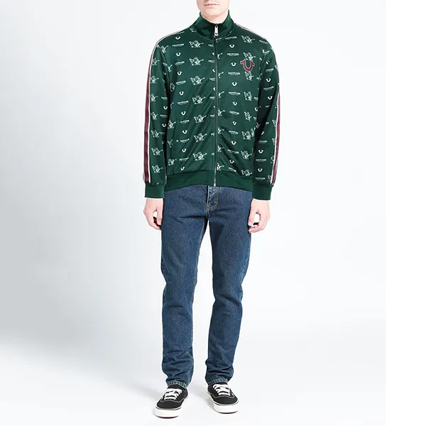 Áo Khoác Nam True Religion 106538 Màu Xanh Green Size L - Thời trang - Vua Hàng Hiệu