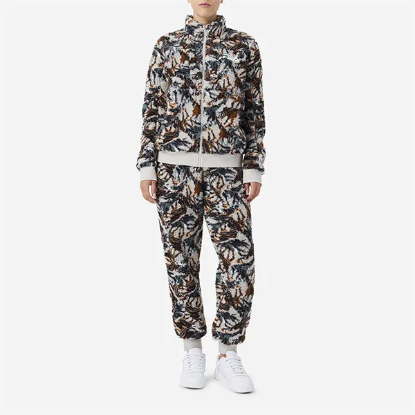 Áo Khoác Nữ Fila Drewe Sherpa Jacket LW231138-172 Phối Màu - Thời trang - Vua Hàng Hiệu