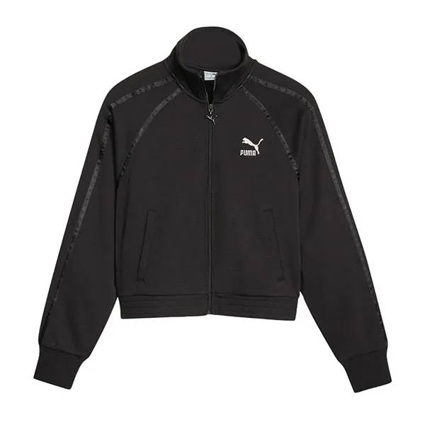 Áo Khoác Nữ Puma T7 Women's Track Jacket 62146401 Màu Đen - Thời trang - Vua Hàng Hiệu