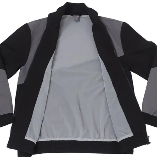 Áo Khoác Puma Track Jacket 847511 01 BLK Màu Đen Xám Size S - Thời trang - Vua Hàng Hiệu