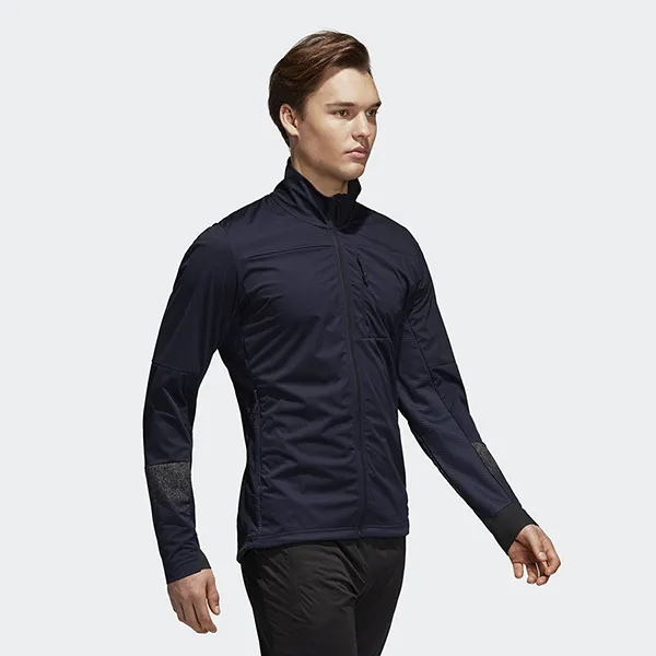 Áo Khoác Thể Thao Nam Adidas Running Jacket NBY27 CY9212 Màu Xanh Navy Size XS