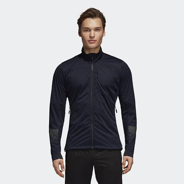 Áo Khoác Thể Thao Nam Adidas Running Jacket NBY27 CY9212 Màu Xanh Navy Size XS