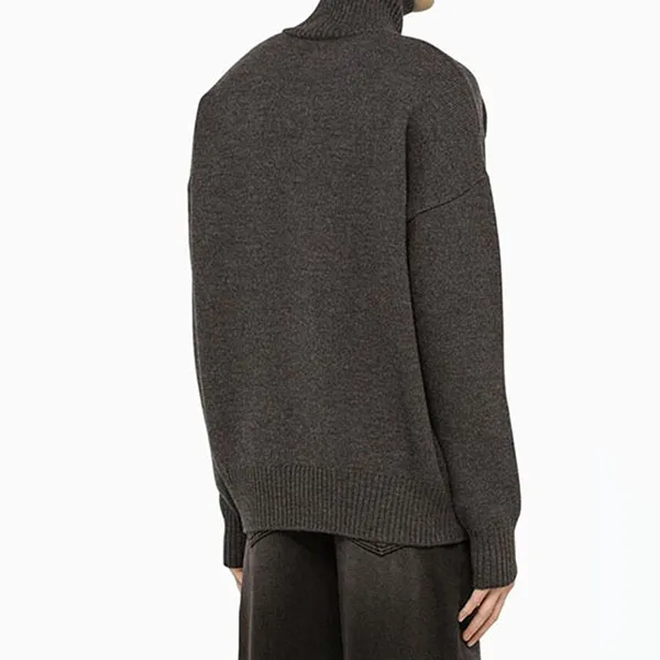 Áo Len Nam Ami De Coeur Turtlencek Sweater Màu Xám Đậm - Thời trang - Vua Hàng Hiệu