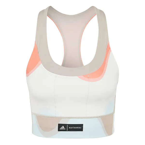 Áo Ngực Thể Thao Nữ Adidas Marimekko RMS PKT Bra HR8172 Màu Nâu Trắng Size AMB - Thời trang - Vua Hàng Hiệu
