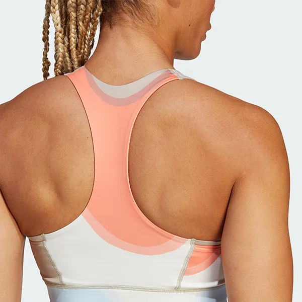 Áo Ngực Thể Thao Nữ Adidas Marimekko RMS PKT Bra HR8172 Màu Nâu Trắng Size AMB - Thời trang - Vua Hàng Hiệu