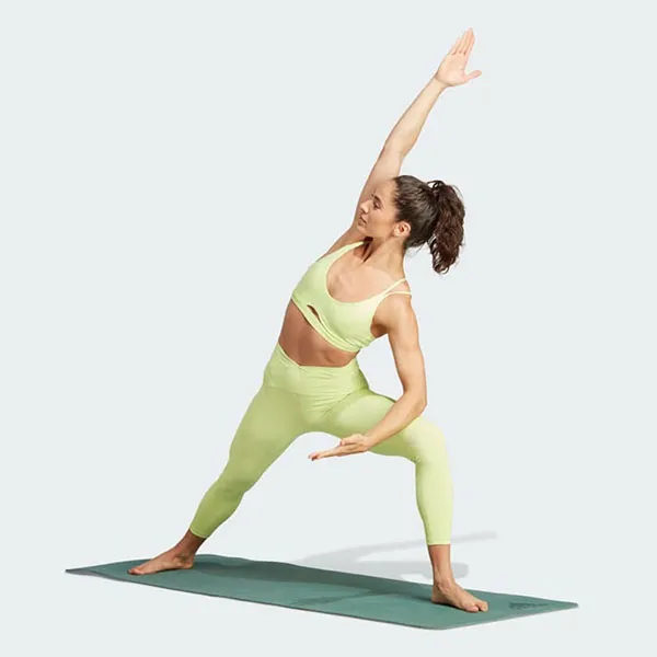 Áo Ngực Thể Thao Nữ Adidas Bra Light Support Luxe Yoga Studio IJ5763 Màu Xanh Lá Size SAC - Thời trang - Vua Hàng Hiệu