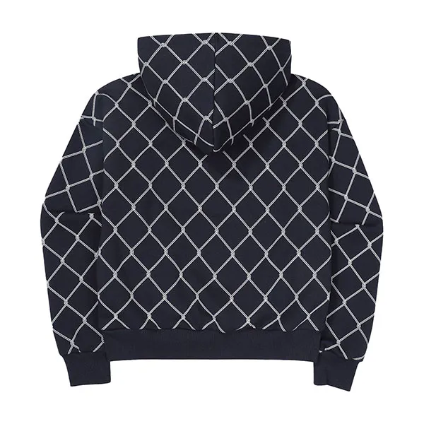 Áo Nỉ Hoodie Nữ Fila Lady Tennis Life FS2POF1361F-MUE Màu Xanh Navy