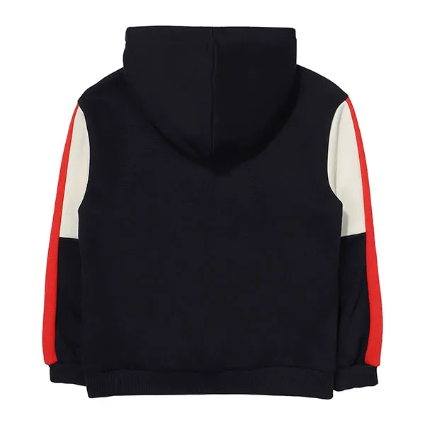 Áo Nỉ Hoodie Trẻ Em Fila New Logo Block FK2POE4102X-INA Màu Đen