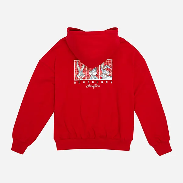 Áo Nỉ Hoodie Unisex Fila FW2SSF1144X-DRE Màu Đỏ