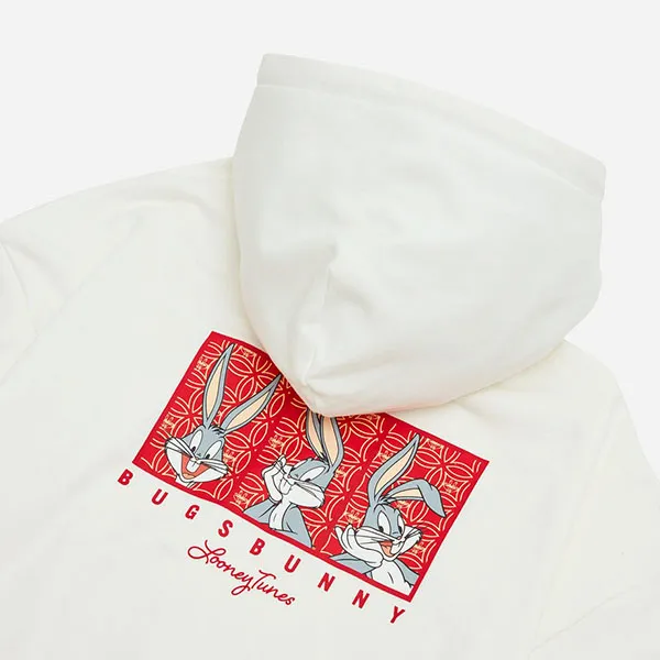 Áo Nỉ Hoodie Unisex Fila FW2SSF1144X-WHI Màu Trắng - Thời trang - Vua Hàng Hiệu