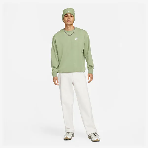 Áo Nỉ Nam Nike Club Crft BV2667-386 Sweater Màu Xanh Mint - Thời trang - Vua Hàng Hiệu