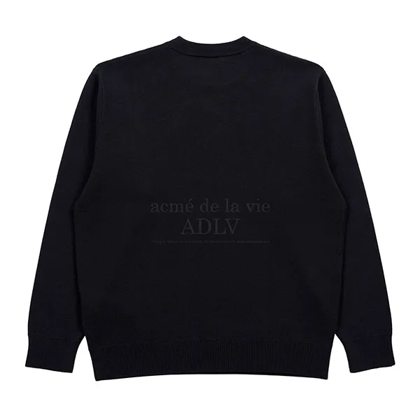 Áo Nỉ Sweater Acmé De La Vie ADLV Tomato Front Artwork Màu Đen - Thời trang - Vua Hàng Hiệu