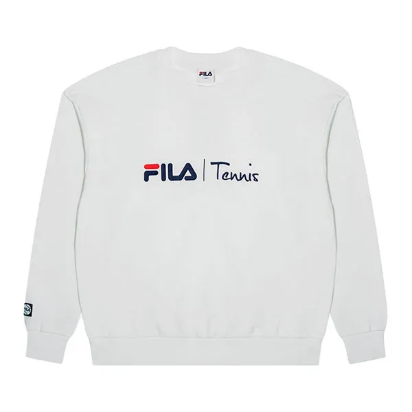 Áo Nỉ Sweater Fila Pullover FW2SSF1134X-WHI Màu Trắng