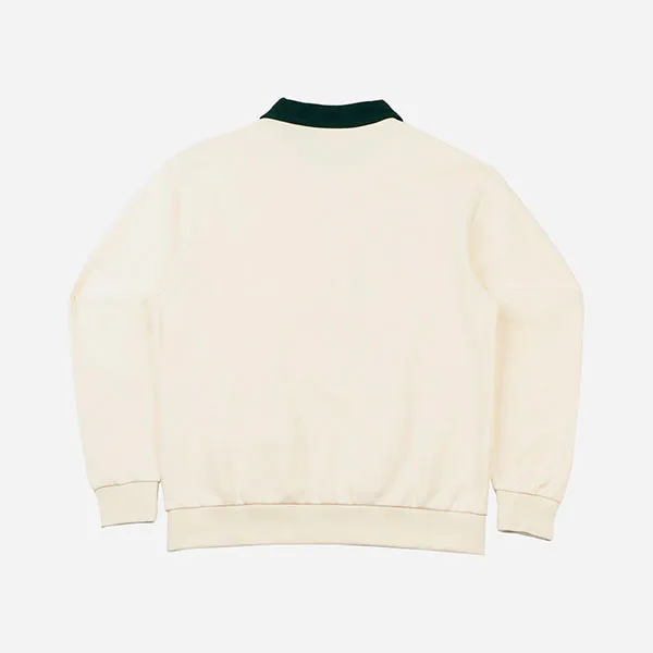Áo Nỉ Sweater Fila Tennis Club X Smiley Half-Zip FW2SSF4S01X-BGE Màu Beige - Thời trang - Vua Hàng Hiệu