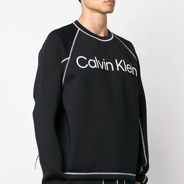 Áo Nỉ Sweater Nam Calvin Klein CK Sweat Pullover Màu Đen - Thời trang - Vua Hàng Hiệu