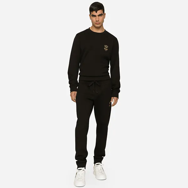 Áo Nỉ Sweater Nam Dolce & Gabbana D&G G9ABJZHU7H9N0000 Màu Đen
