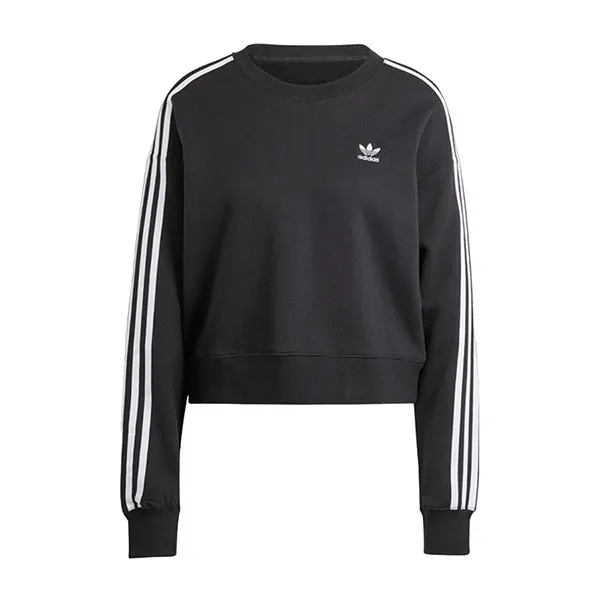 Áo Nỉ Sweater Nữ Adidas Adicolor Classics Loose Sweatshirt IK6484 Màu Đen Size S