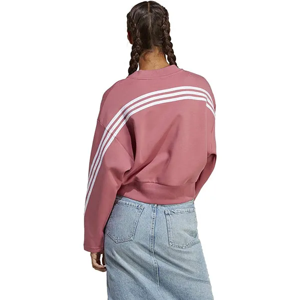 Áo Nỉ Sweatshirt Nữ Adidas Future Icons 3-Stripes IB8498 Màu Hồng Size S - Thời trang - Vua Hàng Hiệu