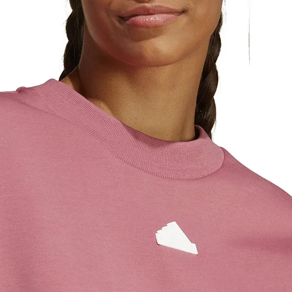 Áo Nỉ Sweatshirt Nữ Adidas Future Icons 3-Stripes IB8498 Màu Hồng Size S - Thời trang - Vua Hàng Hiệu