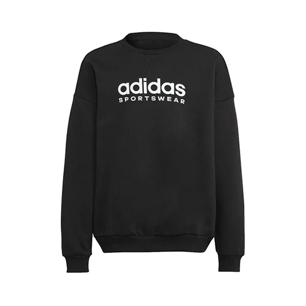 Áo Nỉ Unisex Adidas Sweat Trainer Junior Fleece Crew Neck Sweatshirt Kids IB3232-DTM31 Màu Đen Size 130 - 2