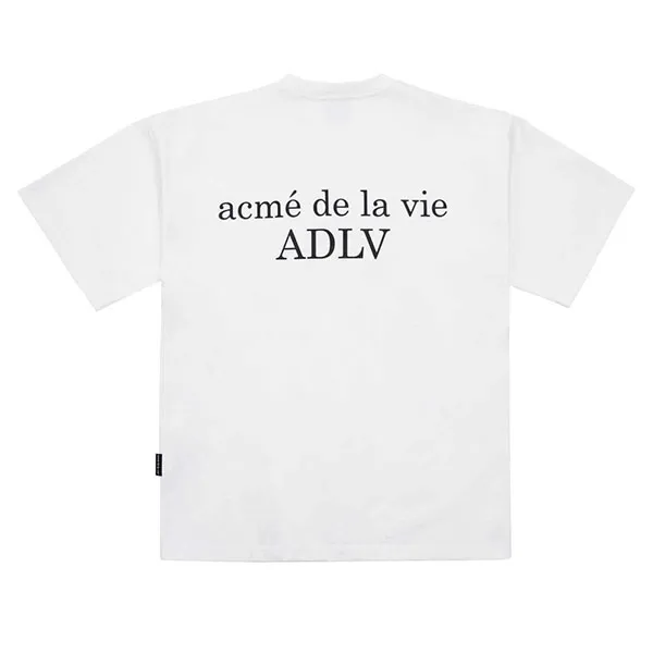 Áo Phông Acmé De La Vie ADLV Baby Face Colorful Hands Short Sleeve T-Shirt Màu Trắng Size 1 - Thời trang - Vua Hàng Hiệu