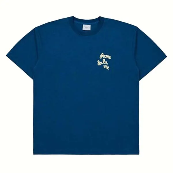 Áo Phông Acmé De La Vie ADLV Embossing Script Tshirt Màu Xanh Size 1 - Thời trang - Vua Hàng Hiệu