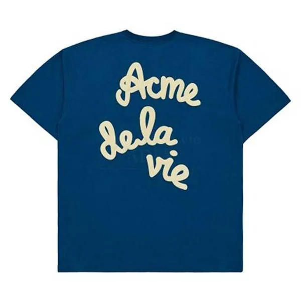 Áo Phông Acmé De La Vie ADLV Embossing Script Tshirt Màu Xanh Size 1 - Thời trang - Vua Hàng Hiệu