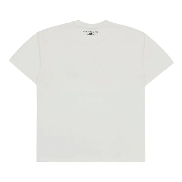 Áo Phông Acmé De La Vie ADLV Mini Baby Face Yellow T-Shirt Màu Kem - Thời trang - Vua Hàng Hiệu