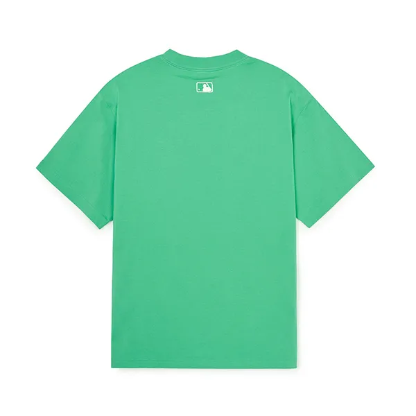 Áo Phông MLB Overfit LA Dodgers 3ATSQ0141-07GNL Tshirt Màu Xanh Green Size M