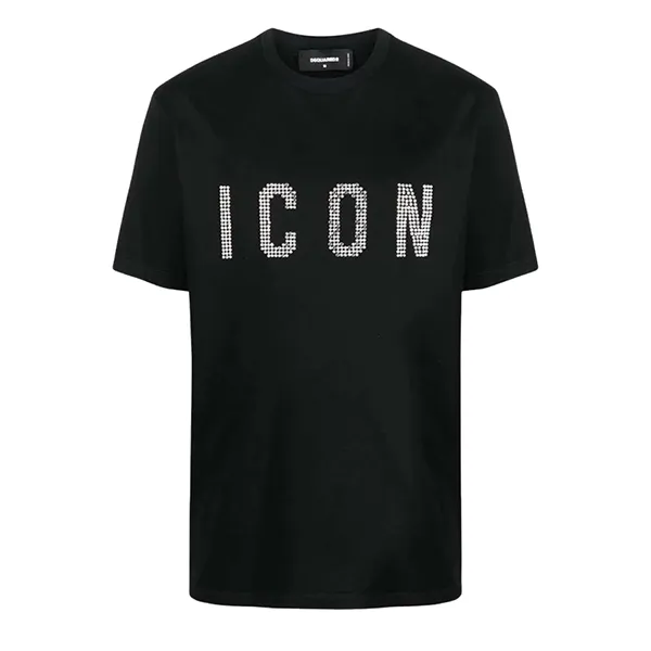 Áo Phông Nam Dsquared2 S79GC0074S23009 Màu Đen Size S